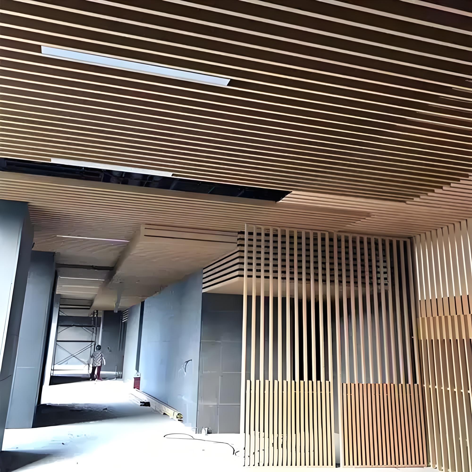 Apakah senario aplikasi gril venir aluminium aluminium persegi?